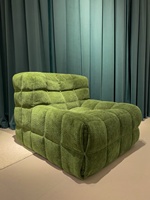 Canapé-lit individuel en tissu pour le commerce extérieur, idéal pour le salon, le balcon, la chambre à coucher, les loisirs