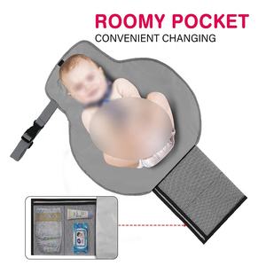 Bolsa impermeable portátil para cochecito, colchonetas para cambiar pañales con juguetes, bolsa de almacenamiento de gran capacidad - Product Image 3