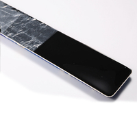 Repose-poignets ergonomique pour clavier avec support en gel, confortable pour ordinateur portable, base antidérapante en PU, repose-poignets en gel pour clavier
