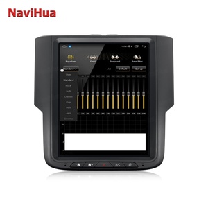 10.4 Inch Radio Tape Head Unit Car Stereo DVD Player for Dodge RAM 2013 2018 Audio Radio Receiver Tesla Style Touch Screen - Product Image 3