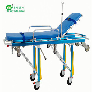 Perenggang ambulans, perenggang lipat aluminium tahan lama Ideal untuk misi penyelamatan rumah sakit