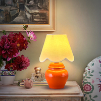 Lampes de table en céramique contemporaines, rechargeables, décoration d'intérieur, luxe, villa, hôtel, chambre à coucher, lampe de chevet sans fil, lampe de bureau LED