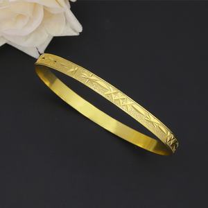 Bracelet JXX Fashion Jewelry en laiton plaqué or 24 carats, résistant à la rouille et à l'eau, pour femmes, bracelet de mariage - Product Image 3