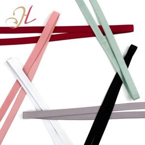 HL Bán Buôn Biểu Tượng Tùy Chỉnh Chống Trượt Áo Ngực Ban Nhạc Đàn Hồi Nylon Spandex Sáng Bóng Satin Dây Đeo Áo Ngực Đàn Hồi Cho Phụ Nữ Áo Ngực - Product Image 4