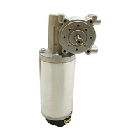 Moteur électrique à courant continu brossé professionnel à grand couple élevé 12v 24v 63mm moteur à courant continu brossé à engrenage à vis sans fin