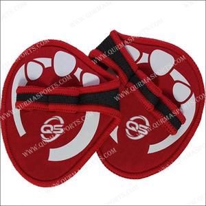 Guantes de gimnasio de cuero antideslizantes ajustables, soporte de muñeca, almohadilla de agarre de entrenamiento, protector de callos de mano, accesorios de equipo de Fitness pesado - Product Image 5