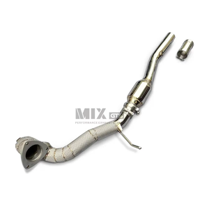 Convient pour Audi TT MK1 1.8T 1998-2007 Tuyau d'échappement en acier inoxydable - Product Image 1