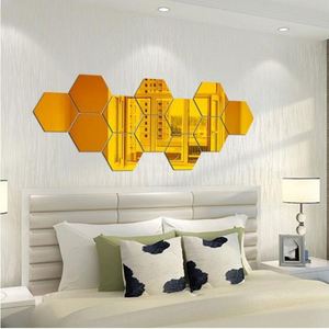 Autocollant Mural Miroir Acrylique 3D pour Décoration Intérieure : Idéal pour Salon, Couloir et Escalier - Product Image 3