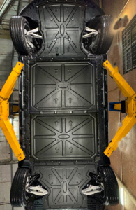 Venta al por mayor nueva energía piezas de coche cubierta protectora de batería y Placa de protección del chasis para <span class=keywords><strong>XIAOMI</strong></span> SU7 2024 + nuevo 2024 + placas de deslizamiento - Product Image 3