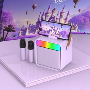 Customized Pro Portable BT Speaker <b>Wireless</b> <b>System</b> with LED Subwoofer for Outdoor Party Singing Entertainment - Product Image 5