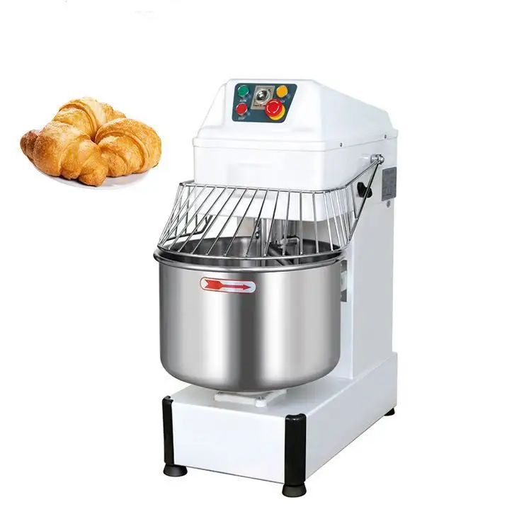 Quality optimization Hot Sale 20KG 100KG Detachable German Baking Stainless Steel Industry Dough Spiral Mixer Portable