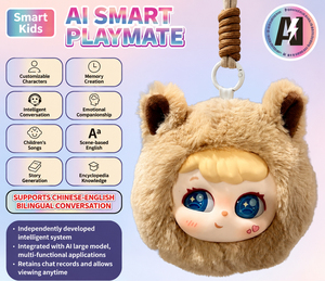 Nouvelle Peluche Lion IA Interactif pour Enfants – Jouet Porte-clés Intelligent pour Interaction et Soulagement du Stress - Product Image 6