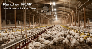 Lámpara LED DALI 2.0 Regulable IP67 de 16W 5000K con Luz Diurna, Tipo Rancher, Resistente al Agua, con 3 Años de Garantía para Iluminación Inteligente en Granjas Avícolas - Product Image 5