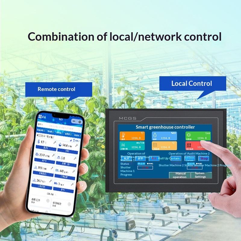 Customized processing smart greenhouse breeding digital IoT intelligent ...