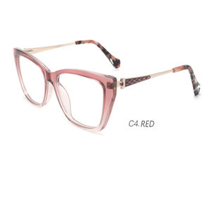 Yasee mujeres <span class=keywords><strong>de</strong></span> lujo <span class=keywords><strong>de</strong></span> moda sólido diamante estilo TR + Acetato gafas ópticas protección ocular corrección <span class=keywords><strong>de</strong></span> miopía - Product Image 4