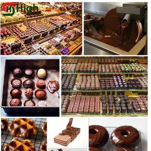 Macchina industriale di rivestimento di cioccolato con cioccolato di raffreddamento Tunnel biscotto biscotto Wafer - Product Image 4