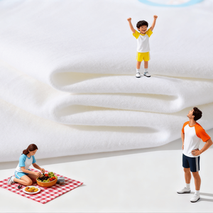 T-shirt a Maniche Corte in Cotone Personalizzabile con Logo per Bambini, 180g, Uniformi Scolastiche, Abbigliamento di Gruppo, Coordinato Famiglia, Anti-Piega, Traspirante - Product Image 3