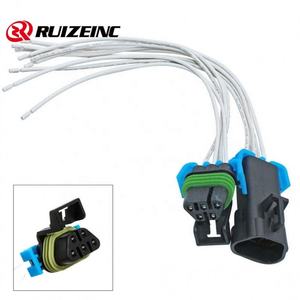 IATF16949規格準拠 カスタムトラック用 2ピン、4ピン、8ピン 燃料噴射装置 バッテリー配線端子ケーブルハーネス 自動車用 - Product Image 5