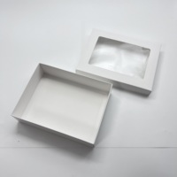 Caja para Pastel de Panadería con Impresión Personalizada, Cartón Blanco con Revestimiento Mate, Laminación Mate Resistente a los Arañazos, Pedidos al por Mayor para Panaderías