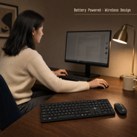 Ensemble clavier et souris sans fil mécanique silencieux pour jeux, vente en gros d'usine, compatible iPad, tablette, téléphone portable et ordinateur - En stock