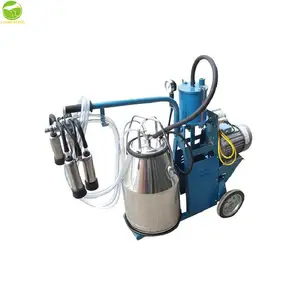 mobile single automatic cow milking machine with price