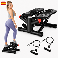 Neuer Breiterer Stepper für Zuhause und Büro, Tragbarer Fitness-Fußtrainer, Aerobic-Steppgerät