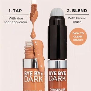 <span class=keywords><strong>Corrector</strong></span> Líquido Mate de Larga Duración con Cabezal de Brocha, <span class=keywords><strong>Corrector</strong></span> de <span class=keywords><strong>Ojos</strong></span> Hidratante, <span class=keywords><strong>Corrector</strong></span> para Manchas de Acné, Pecas, Ojeras - Product Image 2