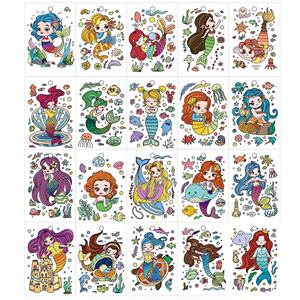 GF 20 feuilles <span class=keywords><strong>de</strong></span> cartes <span class=keywords><strong>de</strong></span> graffiti amusantes avec couverture rigide, papier offset, carton, matériel <span class=keywords><strong>de</strong></span> bricolage, ensemble <span class=keywords><strong>de</strong></span> livres <span class=keywords><strong>de</strong></span> dessin et <span class=keywords><strong>de</strong></span> coloriage pour enfants - Product Image 2