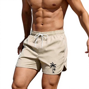 Shorts de bain pour homme à séchage rapide, légers, pour la plage et le surf, adaptés à la piscine, au surf et aux vacances, coupe ample avec poches latérales - Product Image 2