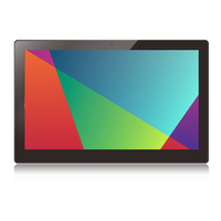 Tableta Interactiva Android 8.1 de 10 Pulgadas 2020 para Montaje en Pared con Alimentación POE, Wifi, 2+16GB y Más, RK3288, Micrófono, Altavoz, Cámara