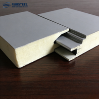 Panneaux sandwich en PU et panneaux sandwich en mousse de polyuréthane, matériaux isolants thermiques spéciaux pour les entrepôts