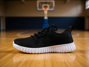 Scarpe da Corsa K01N in Mesh Nere Unisex, Sneakers Sportive Leggere e Traspiranti - Product Image 2