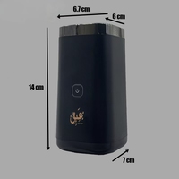 Diffuseur de parfum pour encensoir, rechargeable, portable et au design épuré, il utilise un fil à résistance électrique pour le chauffage.