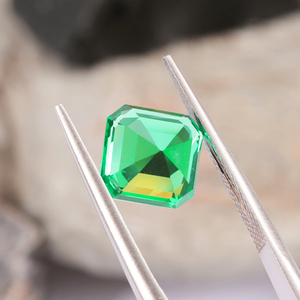 Chất lượng cao 5A phòng thí nghiệm phát triển ngọc lục bảo Grs chứng nhận đệm hình dạng 5x5mm 8x8mm Kích thước 1CT vật liệu kim cương - Product Image 4