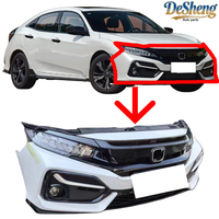 Assistance après-vente : pour kit carrosserie Honda Civic, pare-chocs, phares LED, radiateur, calandre, spoiler, pare-brise, best-seller, prix bas.