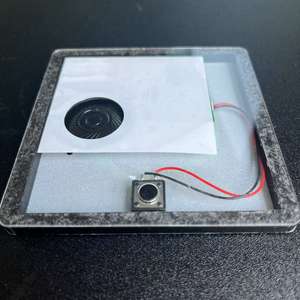 مغناطيس ثلاجة أكريليك فارغ قابل للتخصيص سهل الاستخدام مع صورة شخصية وموسيقى للترقيات مغناطيس الثلاجة - Product Image 5