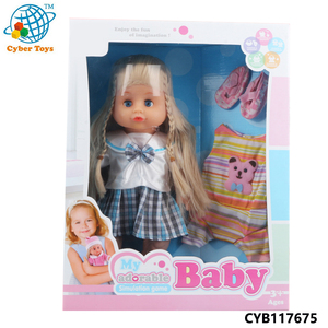 Poupée bébé IC à 10 sons, poupée de 14 pouces, jouet en gros - Product Image 2