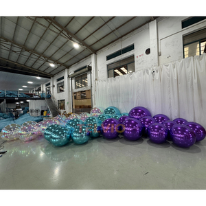 Esfera Flotante Gigante de PVC Plateada y Colorida para Decoración de Eventos, Bola de Espejo Inflable Gigante Plateada de PVC, Bola de Espejo Inflable de Lujo - Product Image 4