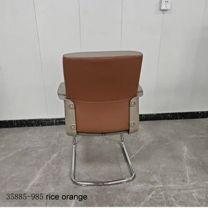 Silla de oficina moderna y cómoda 35885-985 color naranja arroz - Product Image 4