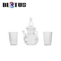 Service à thé à la menthe en verre Borosilicate fait à la main, résistant à la chaleur, style marocain, Offre Spéciale