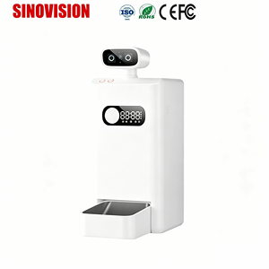 Distributeur de nourriture pour animaux personnalisable avec caméra 4MP HD, vidéo 5G WiFi, contrôle à distance et enregistrement vocal de 10 secondes – Vente en gros usine - Product Image 1