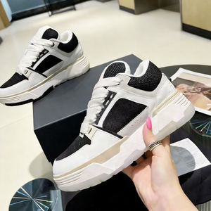 Zapatos de Diseñador de Lujo, Nueva Llegada 2026, Alta Calidad, Color Negro y Blanco, Suela Gruesa, con Cordones, Estilo Casual - Product Image 1