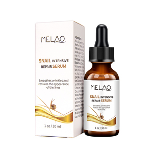 Siero per lumaca per riparazione viso antirughe siero sbiancante con estratto di mucina di lumaca 80% 30ml di cura della pelle - Product Image 6