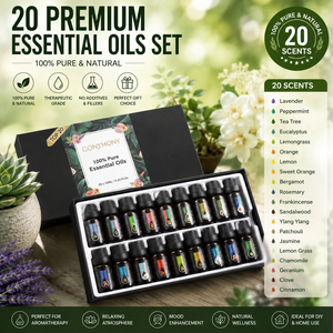 Set Regalo di 20 Oli Essenziali, Oli per Aromaterapia e Massaggi, Collezione di Fragranze per la Casa, Produttore OEM - Product Image 1