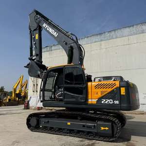 Excavadora sobre orugas Hyundai 220lc 220lc-9s Original de Corea de 22 toneladas USADA, - Product Image 1