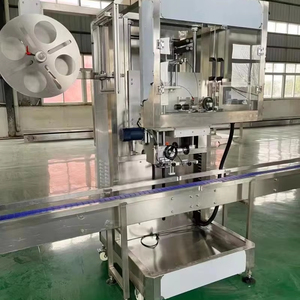 2024 nóng bán nhà máy giá tự động/Tự động vòng vuông Chai PET PVC hot thu nhỏ tay áo máy dán nhãn - Product Image 1