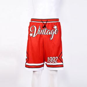 Pantalones cortos de baloncesto para jóvenes de talla XXS personalizados con logotipo de secado rápido, camisetas de uniformes para niños, bolsillo con cremallera, ropa deportiva impresa por sublimación Plus - Product Image 6