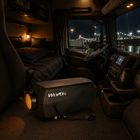 5KW 12V 24V Diesel-Standheizung Split-Luftheizung mit LCD-Fernbedienung für LKWs, Wohnmobile, Busse, Autos, Boote, Vans