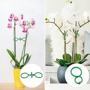 Clips de plantes vertes réutilisables de haute qualité, support pour plantes grimpantes de jardinage, résistant aux intempéries, revêtement PE, 6x4 cm, <span class=keywords><strong>aide</strong></span> à sécuriser les plantes - Product Image 4
