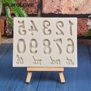 Number and Letter Shaped Gummy <b>Silicone</b> DIY Baking Craft Cake Decorating <b>Tool</b> Chocolate Mold - Product Image 4